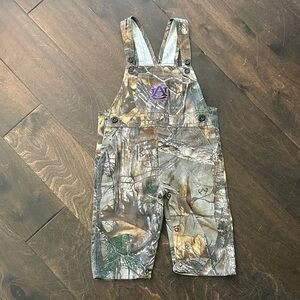 Camo (Auburn) Kids Overalls